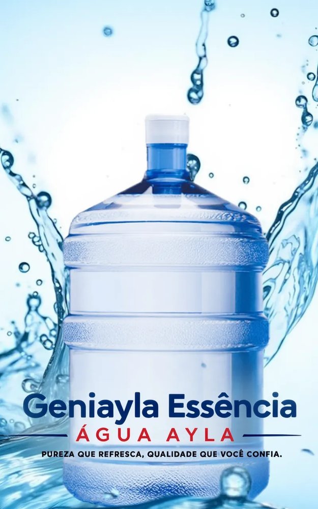 Garrafão de água purificada 20L Geniayla Essência